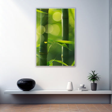 Tableau Bambou Vert
